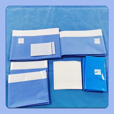 Sterile E O Surgery Pack Disposable Personal Protection Set Designed for Medical Professionals and Surgical Environments