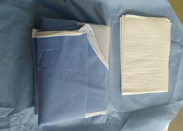 통기성 메마른 외과용 가운/처분할 수 있는 실험실은 저항하는 박테리아를 - 가운을 입습니다