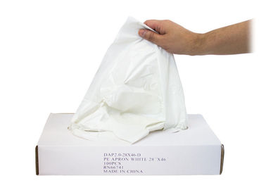 먼지 증거 처분할 수 있는 의학 앞치마, 액체에 대하여 처분할 수 있는 Polythene 앞치마