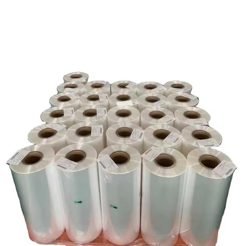 PVC / PETG 맑은 목 수축 밴드 색상 열 수축 랩 열 밀봉 필름 병