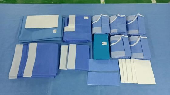 Oem Odm 외과 패키지 블루 그린 화이트 의료 외과 도구 세트 병원 및 의료 제공자